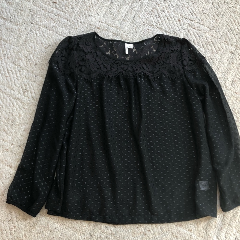 XL Elle Dress black top( never worn)